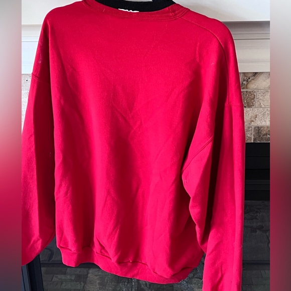 Top Stitch by Morning Sun Size XL Vintage Cardinal Sweatshirt EUC - Picture 4 of 7